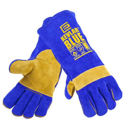 Hydrau Jacking Equ Welding Gloves KEVlar Blue Large 300RKB