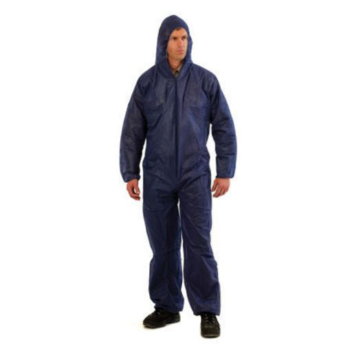 Prochoice Coverall Disposable 2Xl Blue DOB2XL