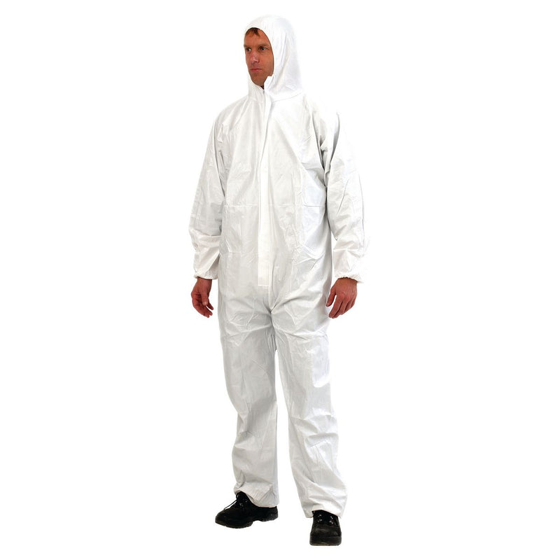 Prochoice Coveralls Disposable Provek White Medium DOWP_WM