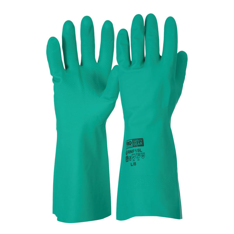 Prochoice Nitrile Gloves Green 2XLarge RNF15_2XL