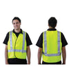 Prochoice Vest Day/Night Yellow H Back Lge Vdny-L