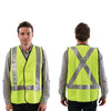 Prochoice Vest Day/Night Yellow H Back Lge Vdny-L