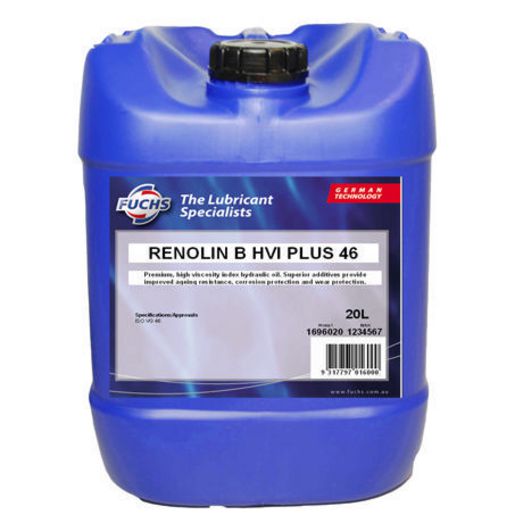 Fuchs Renolin B HVI Plus 46 Hydraulic Fluid 20L 1696020