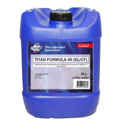 Fuchs Titan Formula 60 25W-60 Engine Oil 20L 2131020