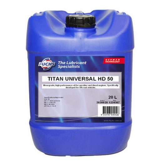 Fuchs Titan Universal HD50 Engine Oil 2630020