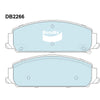 Bendix SRT Brake Pad Set Front DB2266 SRT