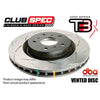 DBA T3 4000 4x4 Slotted Brake Rotor Single Front DBA42000S