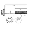 Permaseal Head Bolt Set HBS042