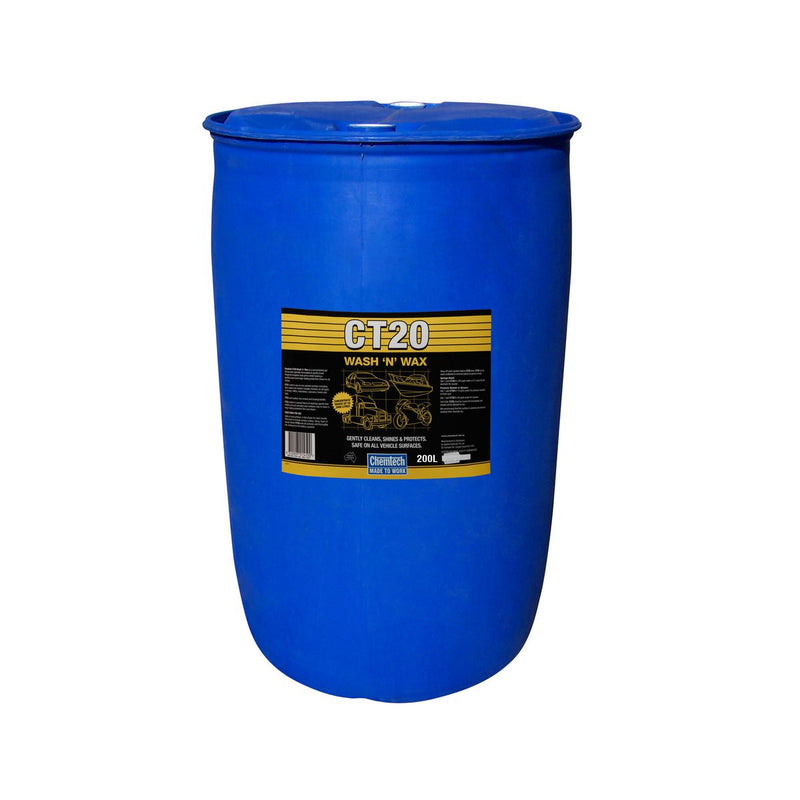 Chemtech CT20 Wash & Wax 200L CT20-200L