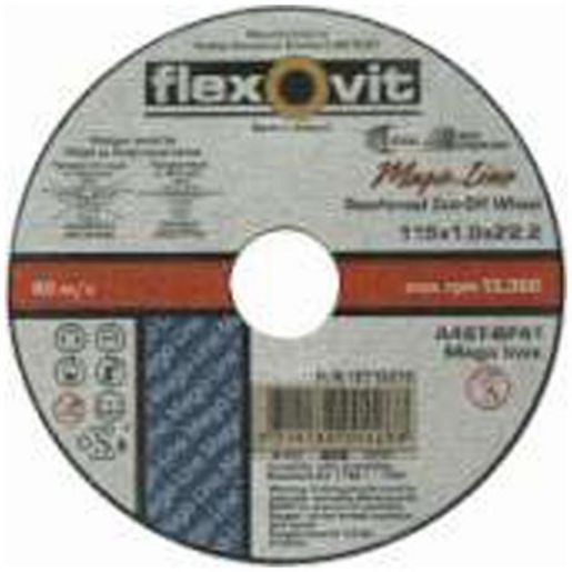 Flexovit Mega Inox Ultra Thin Cut Off Disc S/S