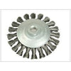 Flexovit Wire Wheel Pipeline Brush Twist Knot Steel