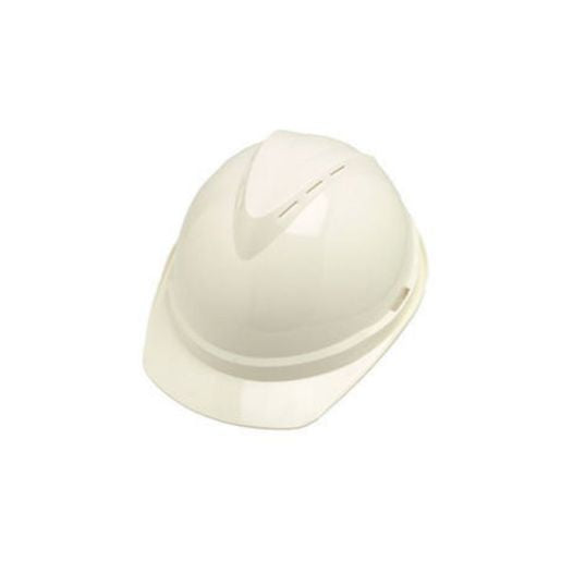 MSA V-Gard 6Pt Vented Hard Hat 229710WH6V