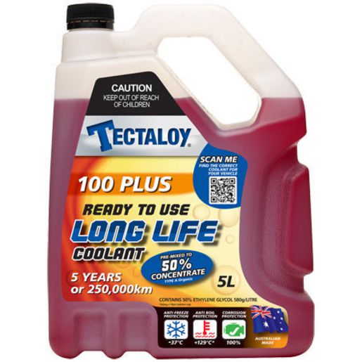 Tectaloy Tectalloy 100 Plus Red Radiator Coolant 5 Year