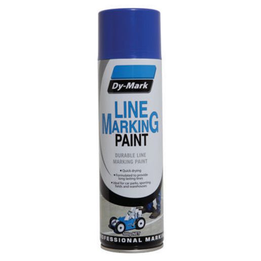 Dy-Mark Line Marking Paint Blue Aerosol Spray 500g