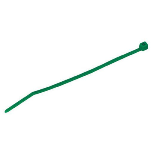 Engineering Supplies Cable Tie Green 4.6x200mm (Pack of