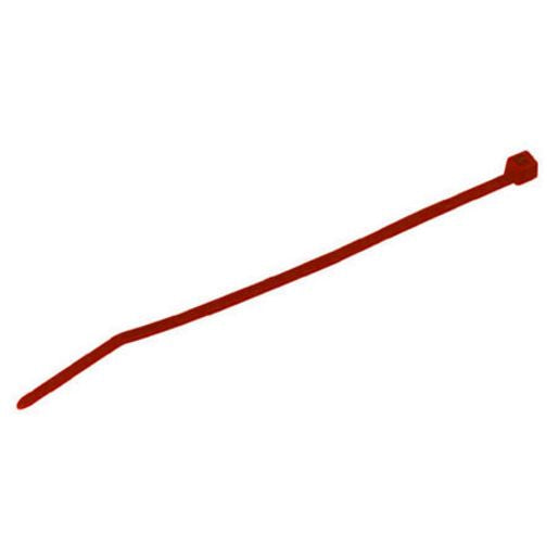 Engineering Supplies Cable Tie Red 4.6x200mm (Pack of