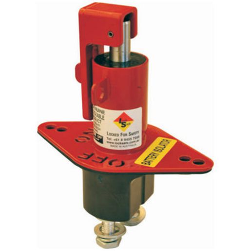 Locksafe Locking Bracket & Switch Red Suits Hella (Or
