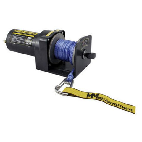 Mean Mother Peak Electric Winch 2000lb Synthetic Rope