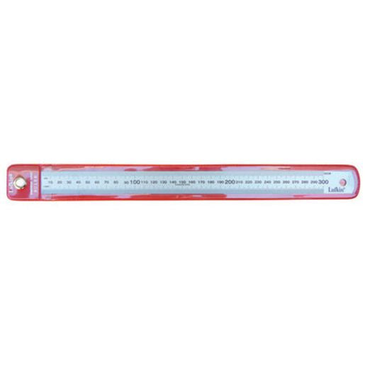 AP Tools Stainless Steel Ruler 300mm / 12x23mm LSR300