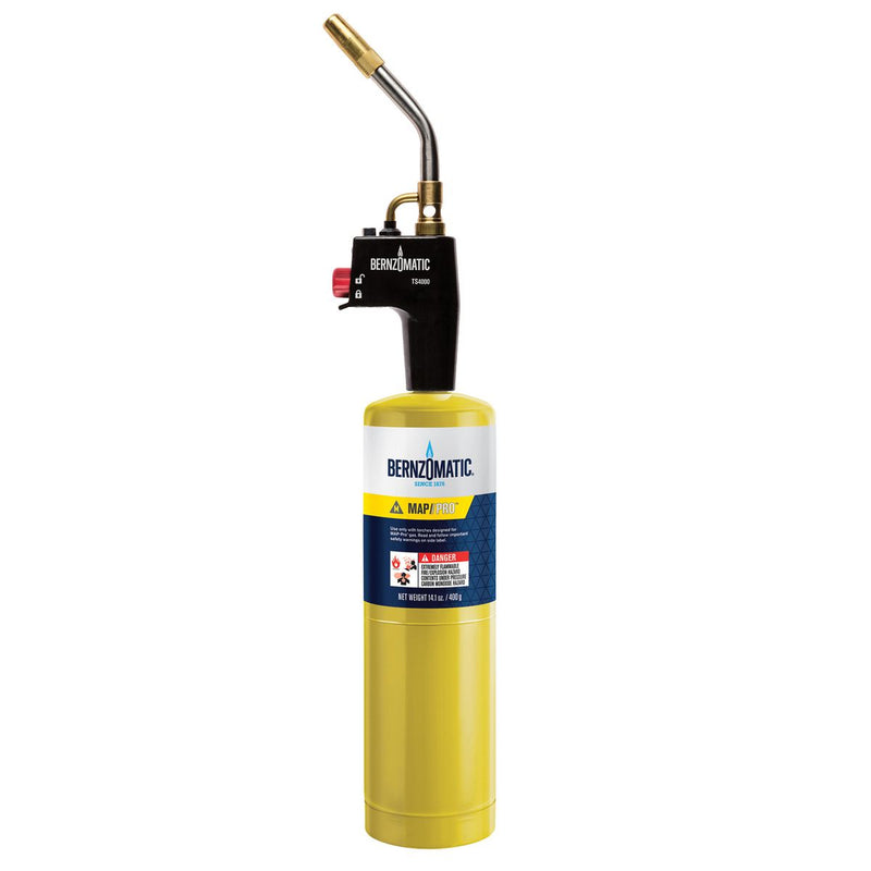 Bernzomatic Swirl Flame Trigger Start Torch and MAP-Pro