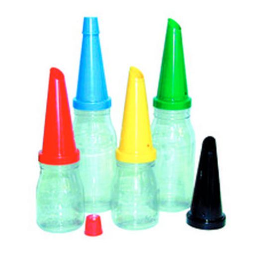 P A M S Oil Bottle With Pourer Black OB1000