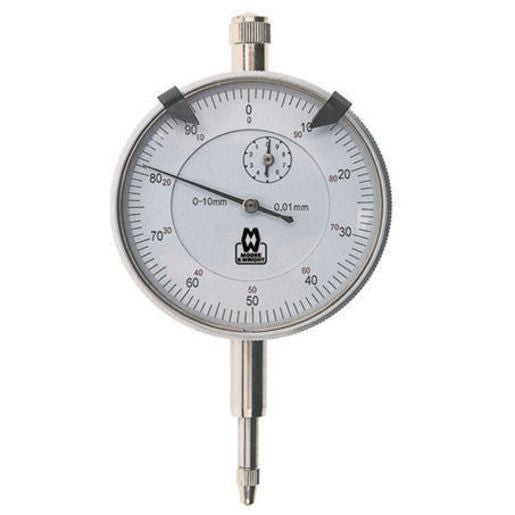Moore & Wright Tools Dial Indicator Analogue 0-10mm