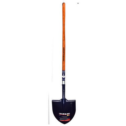 Spear & Jackson Shovel Round Mouth Long Timber Handle