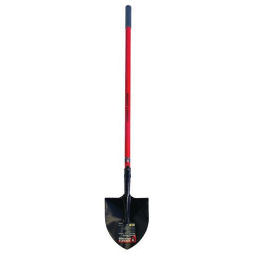 Spear & Jackson Shovel Round Mouth Long Fibreglass Handle