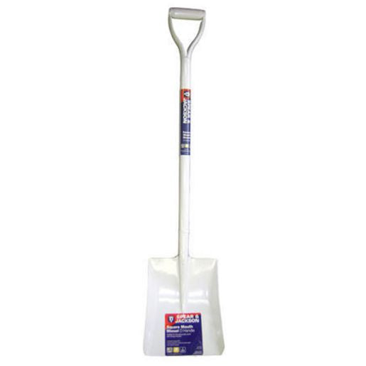 Spear & Jackson Shovel Square Mouth All Steel D Handle