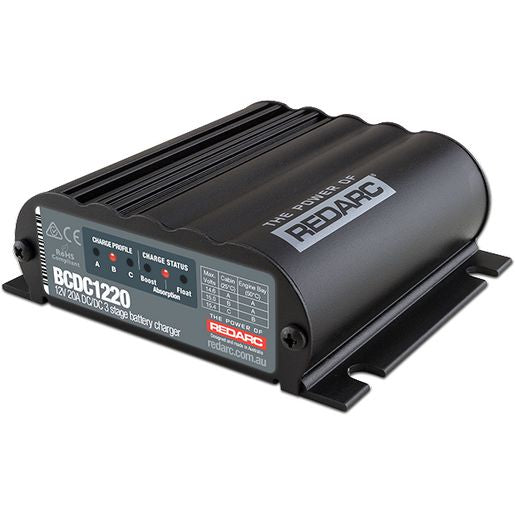 Redarc 20A In-Vehicle DC Smart Battery Charger (Ignition