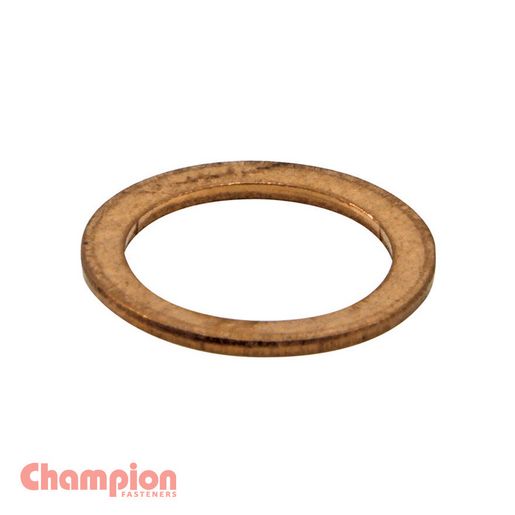 Champion Flat Copper Washer M16 x 22 x 1.5mm 50Pk CWC51