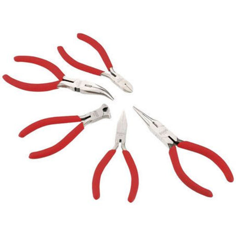 Sidchrome Mini Pliers Set- 5-Piece 28460 SCMT28460