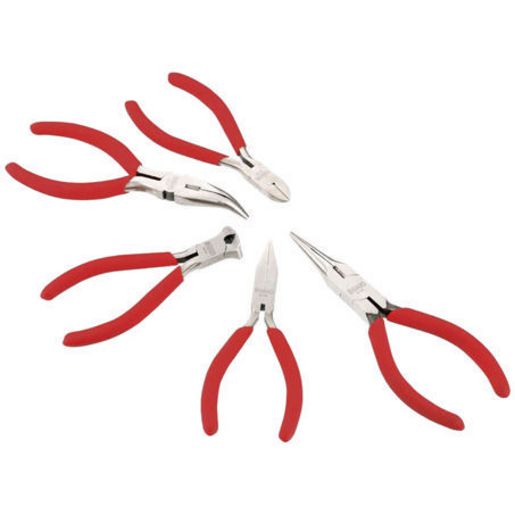 Sidchrome Mini Pliers Set- 5-Piece 28460 SCMT28460