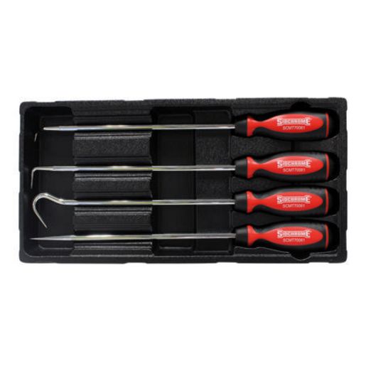 Sidchrome Long Pick & Hook Set 4Pc SCMT70061