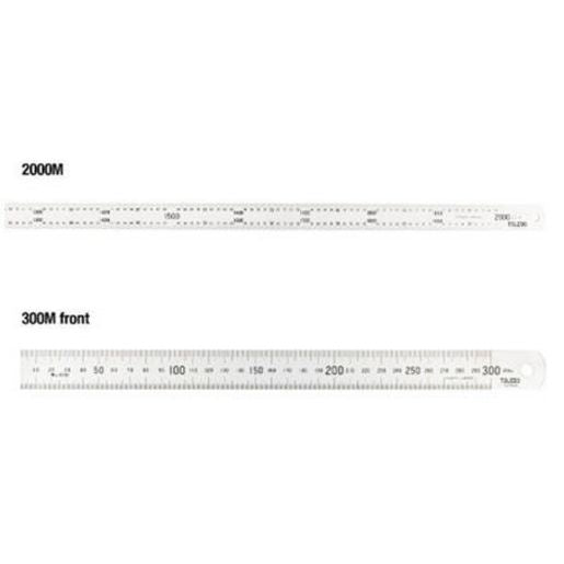 Toledo Tridon Stainless Steel Rule 1000Mm 1000M