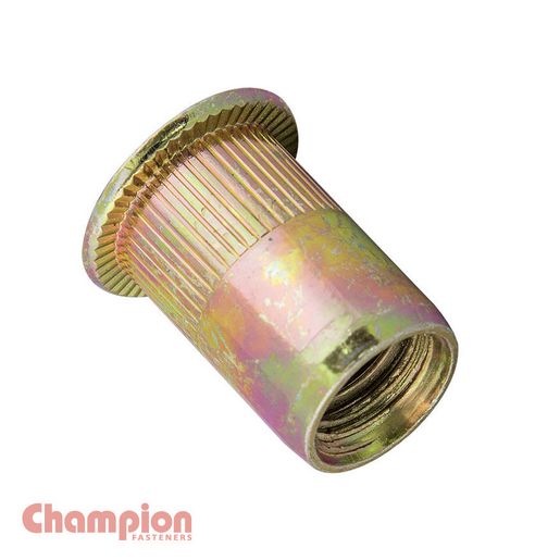Champion Fasteners Rivet Nut Insert Steel M6 X 1.00mm
