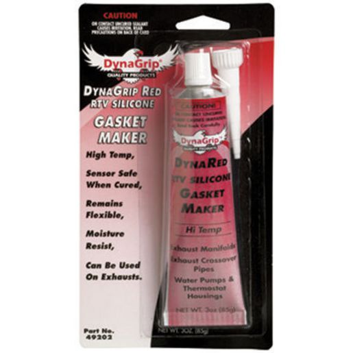 Quiksteel Silicone Gasket Red Rtv 85Gm 49202