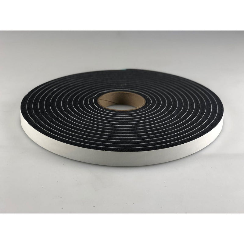 Stylus Foam Tape Black PVC 9.5mm Thick 24mm X 9.1M 6848