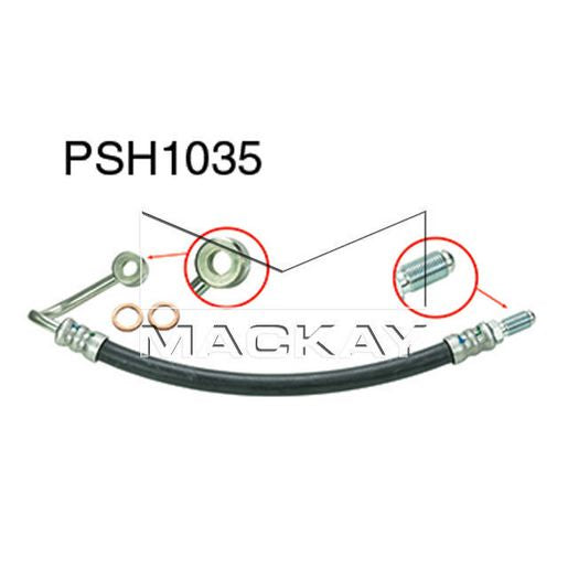 Mackay Power Steering High Pressure Hose PSH1035