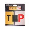 Clipit L/P Plate Clips Black Pack of 2 2CCB