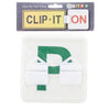 Clipit P-Plate Clips Green A/Q Pack of 2 2CGWP