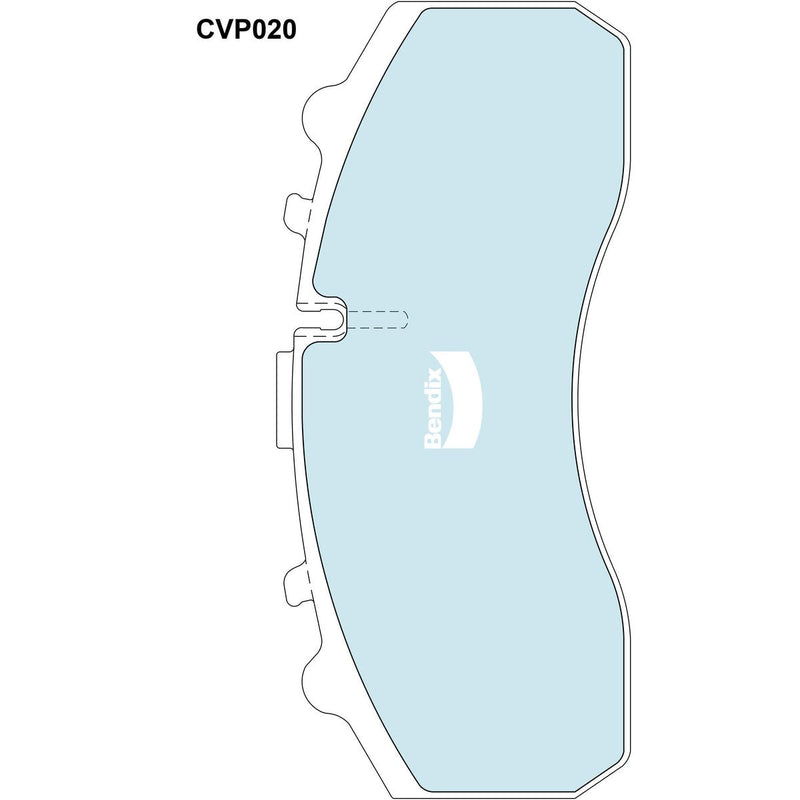 Protrans Brake Pad Set CVP020PT