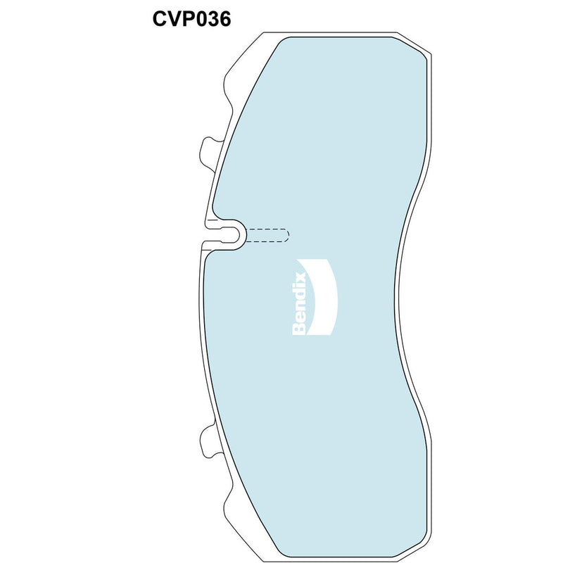 Protrans Brake Pad Set CVP036PT