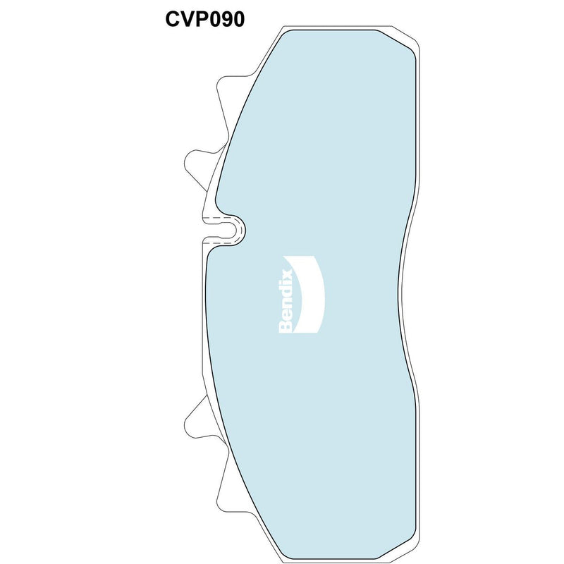 Protrans Brake Pad Set CVP090PT