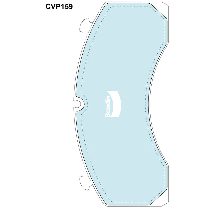 Protrans Brake Pad Set CVP159PT