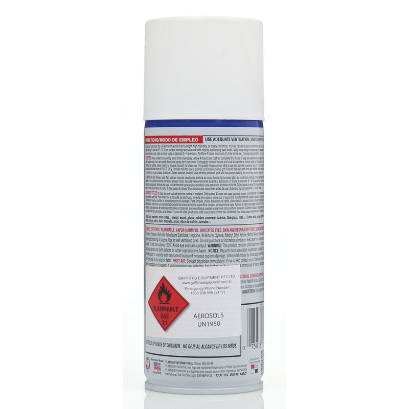 Plasti Dip Aerosol Spray White 450ml 11207