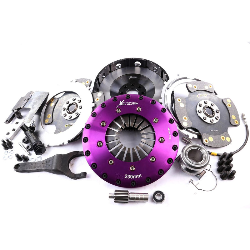 Xtreme Clutch Kit Motorsport Twin Plate Includes Flywheel