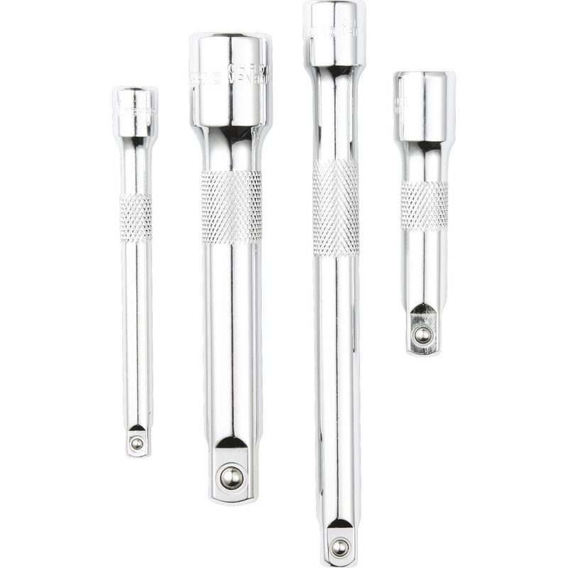Mechpro Extension Bar Set 1/4In, 3/8In & 1/2In Drive 4pc