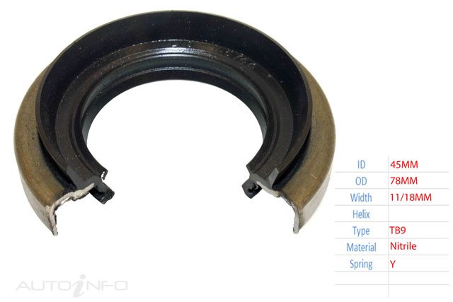 BW Oil Seal 45*78*11/18 TB9 - 400340N