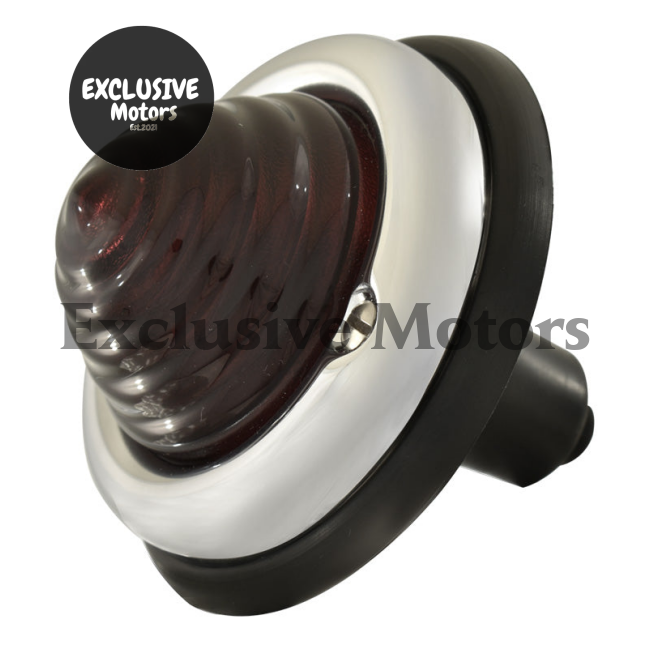 Porsche 356 / 356A Rear Taillight Beehive Red Lens (1950-1959)